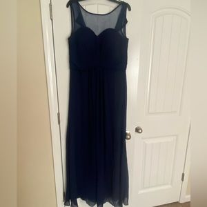 Ever Pretty Formal navy dress floor length